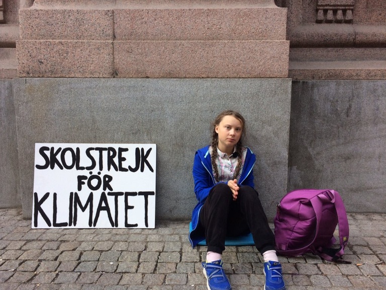 Sciopero della scuola di Greta Thunberg