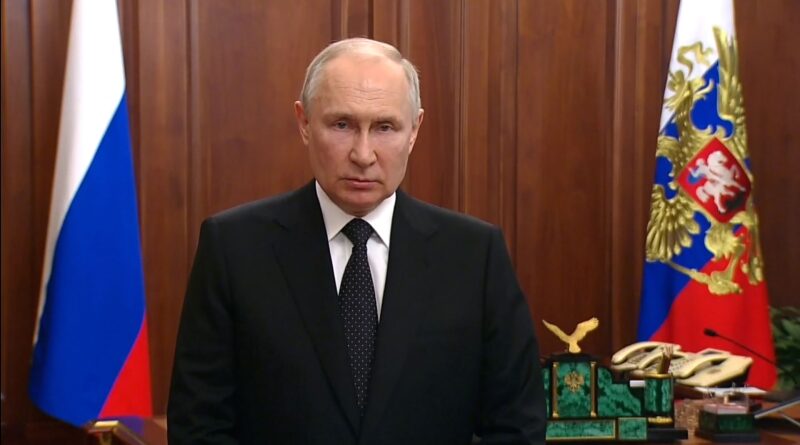 Putin celebra la riunificazione di 4 regioni alla Russia