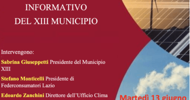 Il Municipio XIII firma protocollo d'intesa per le CER