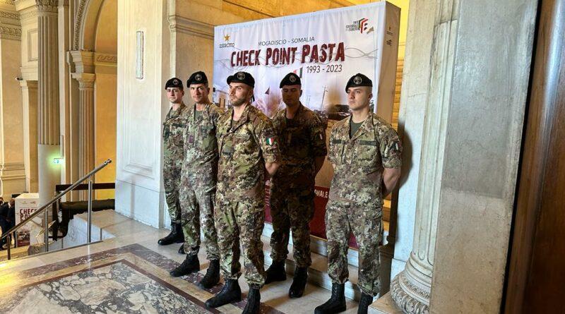 Somalia: trentesimo anniversario Checkpoint pasta